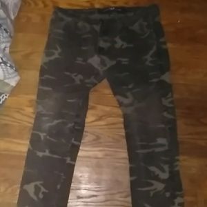 Camo jeans